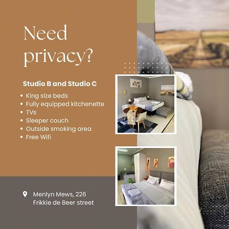 Menlyn Mews Guesthouse Pretoria-Noord Esterno foto